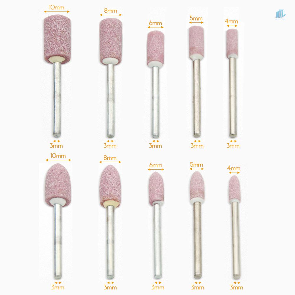 Bộ 100 Phụ Kiện Mài Đánh Bóng Điện Tử Bằng Cao Su Da Bò 1 / 8