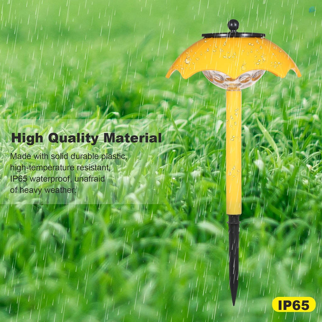 Đèn Trang Trí Sân Vườn Dùng Năng Lượng Mặt Trời Chống Thấm Nước IP65 Thay Đổi 4 Màu Sắc s2mwvn