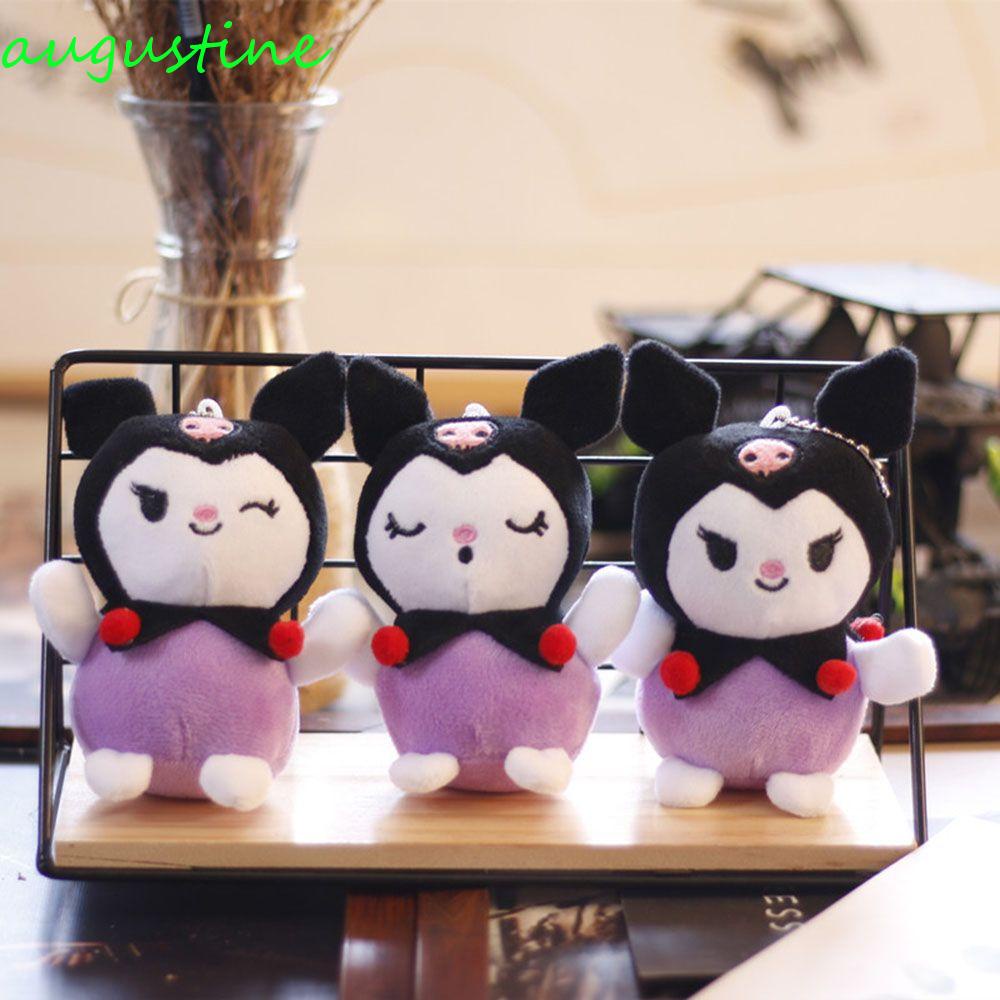 Móc Khóa Hình Kuromi Nhồi Bông Hoạt Hình Dễ Thương