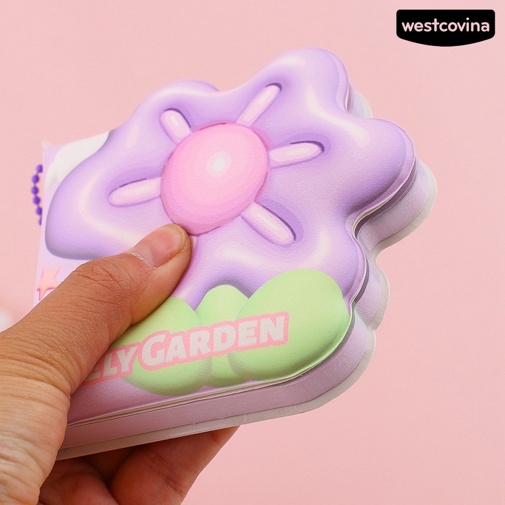 [COD]♪Bộ 4 Sổ Tay Không Dính Họa Tiết Hoạt Hình Dễ Thương