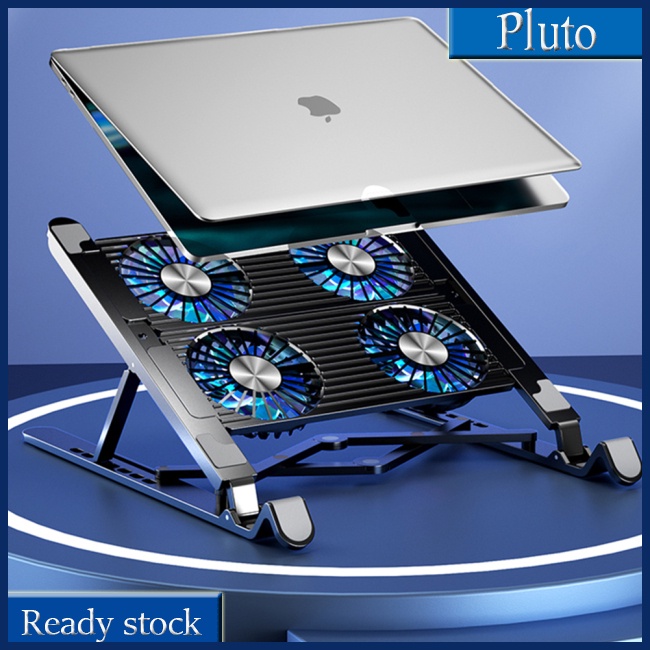 Mới Giá Đỡ Tản Nhiệt Laptop Bằng Hợp Kim Nhôm Có Thể Gấp Gọn Tiện Dụng