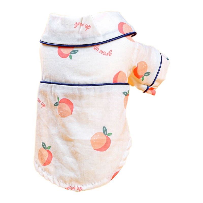 Bộ Đồ Ngủ Mềm Mại Thoáng Khí Thời Trang Mùa Xuân Cho Thú Cưng