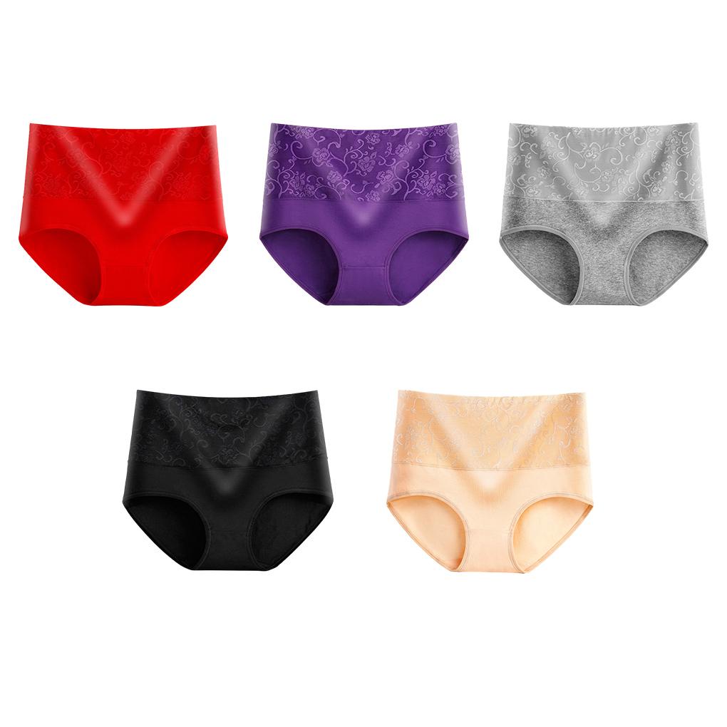 Quần Lót Cotton Plus Size Co Dãn Định Hình Cơ Thể Cho Nữ