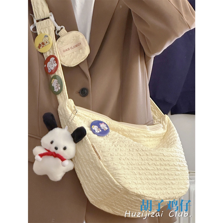 Túi Đeo Chéo Cỡ Lớn Mềm Mại Dễ Phối Đồ Thời Trang Cho Nữ