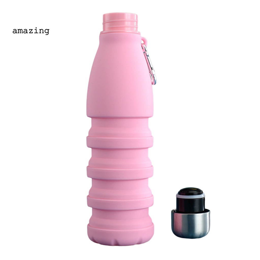 Bình Đựng Nước Gọn Nhẹ Có Thể Gấp Gọn Tiện Dụng Mang Theo Du Lịch / Chơi Thể Thao