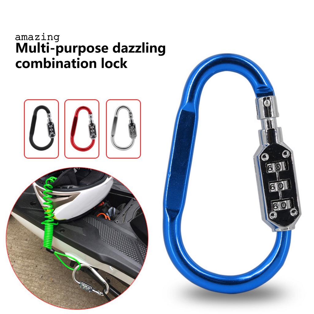 Khóa Chữ D Không Cần Biến Dạng Bền Bỉ Cho Túi Xách / Hành Lý / Leo Núi