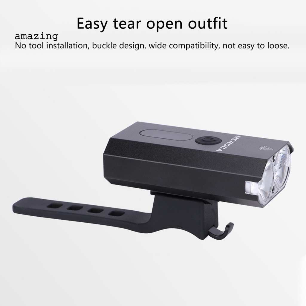 Đèn Pin 1500mAh Gắn Xe Đạp Sử Dụng Năng Lượng Thấp