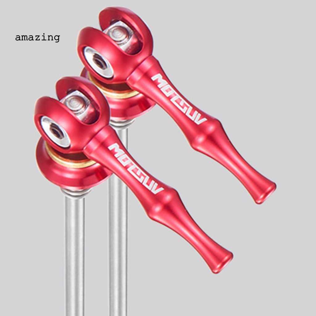 1 Cặp Xiên Bằng Titan Màu Đen / Đỏ Đa Năng Dành Cho Xe Đạp