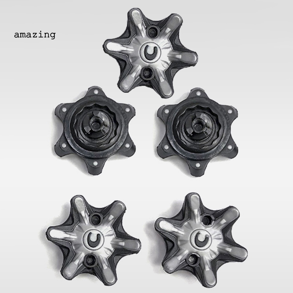 Bộ 5 Đinh Gắn Đế Giày Đánh Golf Chống Mòn Thân Thiện Với Môi Trường