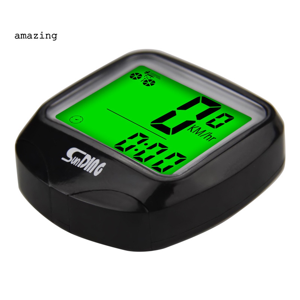 Đồng Hồ Đo Tốc Độ Xe Đạp Có Dây Sunding SD-568AE