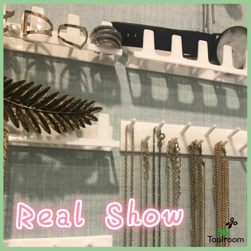 Set 9 Móc Treo Bông Tai Dán Tường Trưng Bày