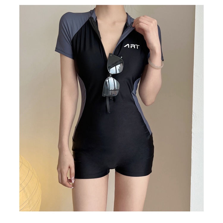 Đồ Bơi Một Mảnh Thể Thao Thời Trang Mùa Hè Cho Nữ