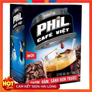 Cà phê phil wake - up đậm vị cafe đen date mới
