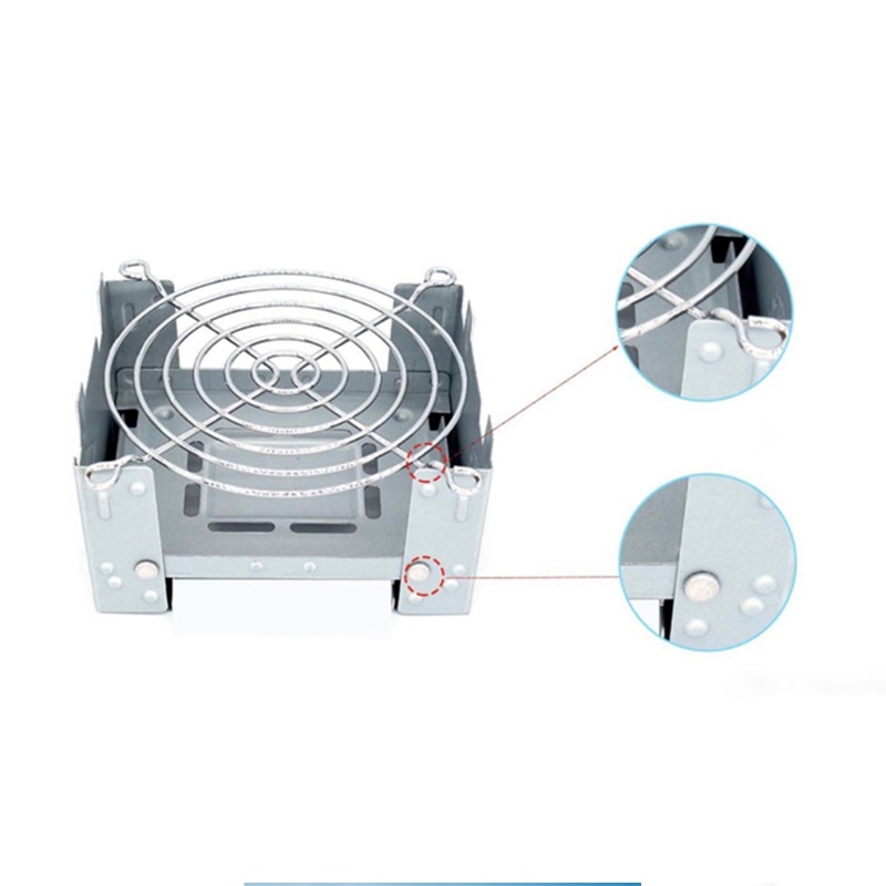 Giá Đỡ Xoong Nồi Mini Bằng Thép Không Gỉ Tiện Dụng Cho Dã Ngoại