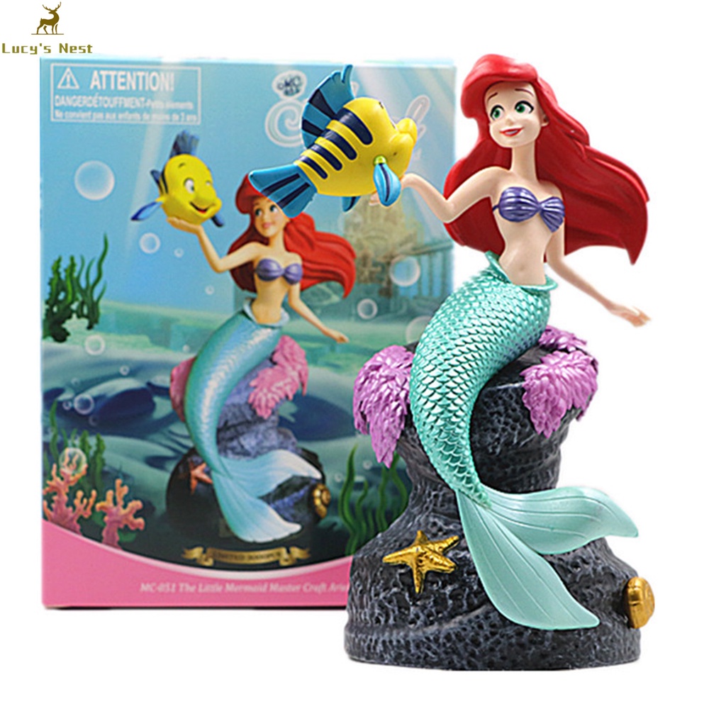 Đồ Chơi Mô Hình Nàng Tiên Cá Hoạt Hình Tinh Tế Và Nhỏ Gọn Trang Trí