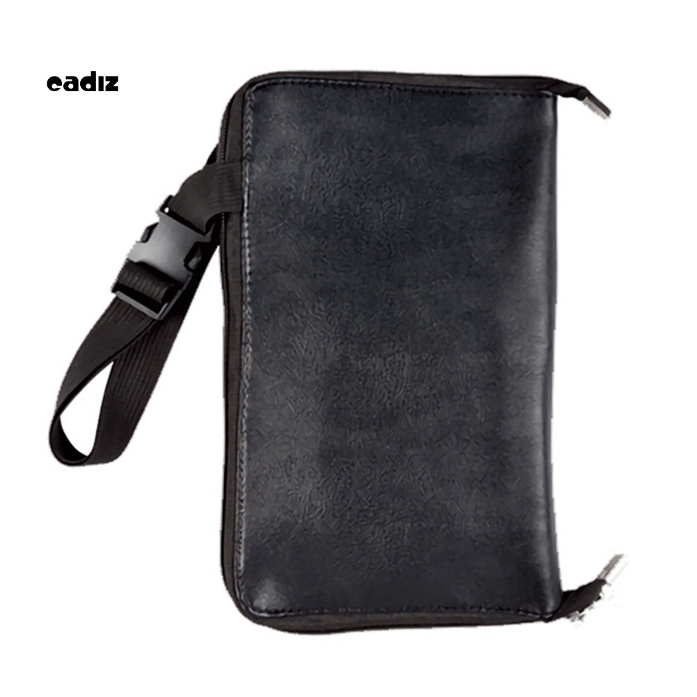 Túi Đựng Dụng Cụ Trang Điểm Chất Liệu Giả Da Chống Thấm Nước Sức Chứa Lớn