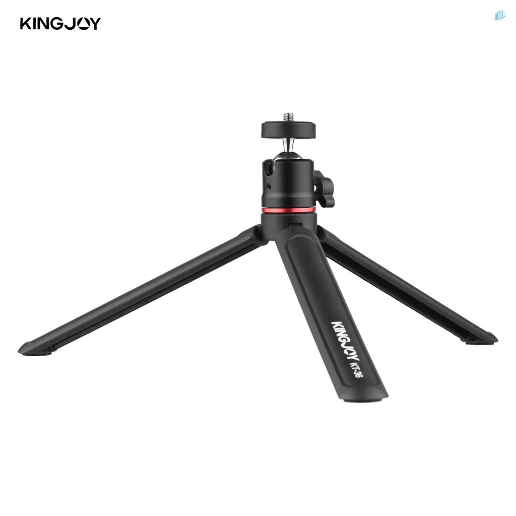 Giá Đỡ Ba Chân Mini Xoay 360 Độ Dành Cho smartwatchinone KINGJOY KT-36° Đầu Bi Xoay Kèm Ốc Vít 1 / 4 Inch Chuyên Dụng Cho Điện Thoại Thông Minh / Máy Ảnh