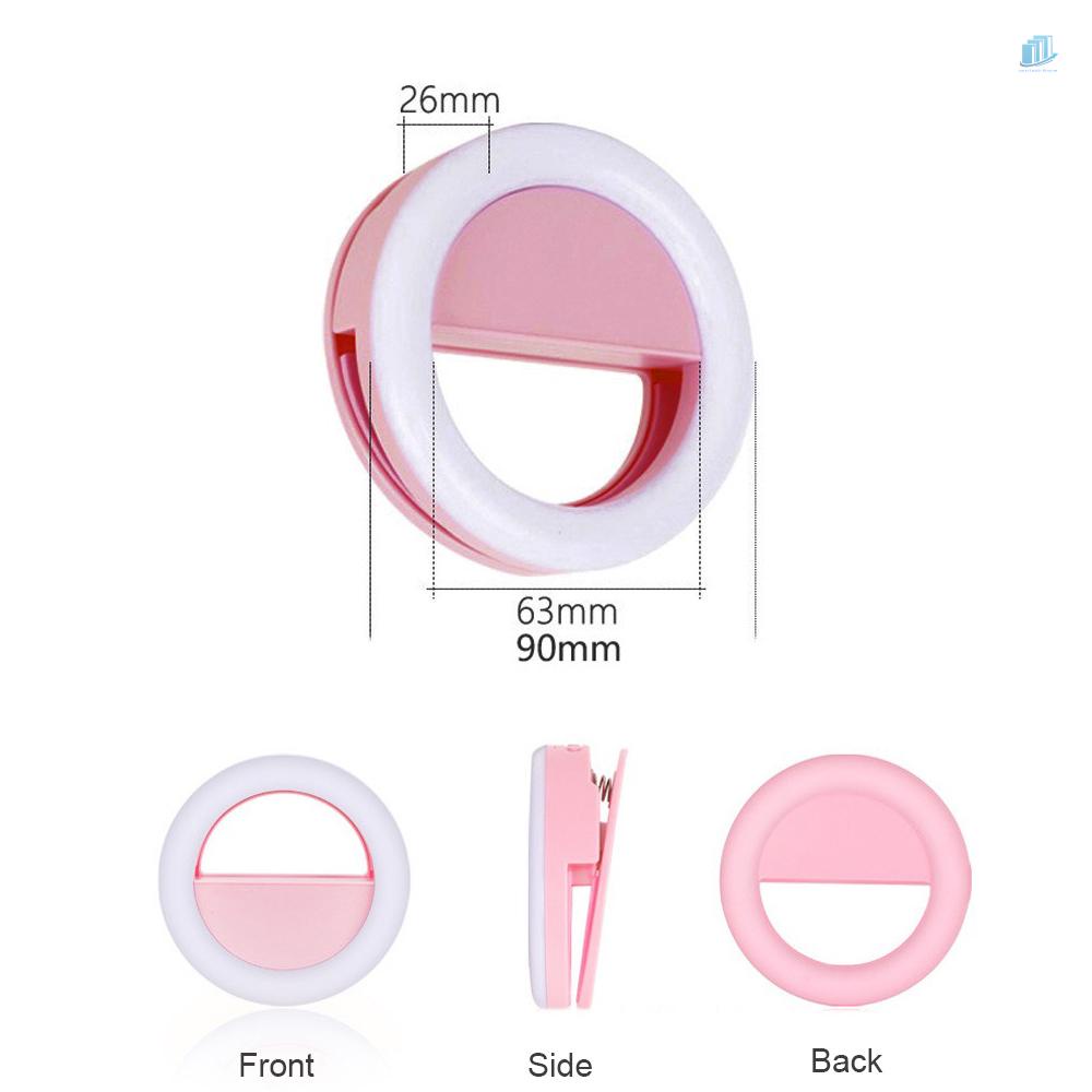 Đèn LED Mini Gắn Điện Thoại / Máy Tính Bảng / Laptop Có Thể Sạc Lại