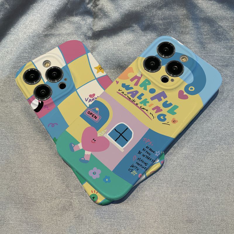 Ốp Điện Thoại In Họa Tiết 14 Trái Tim Cổ Điển Cho Iphone xs / xr / 13plus1178 / promax 12 YD67