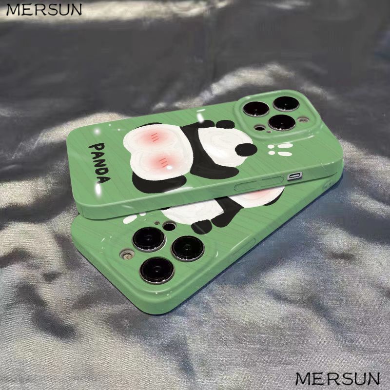 Ốp Điện Thoại Cứng Họa Tiết Gấu Trúc Dễ Thương Cho Apple / 14pro 8piPhone1311xsmax Ass 12 max / / ZIG9