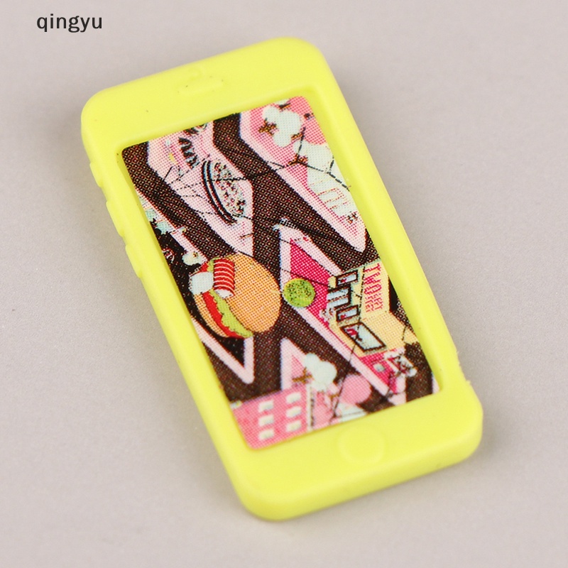 Bộ 5 Mô Hình Điện Thoại Mini Dùng Trang Trí Nhà Búp Bê