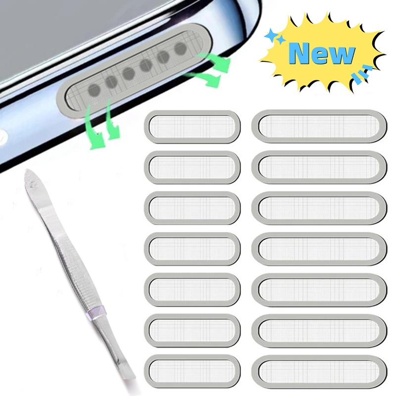 Miếng Dán Lưới Mỏng Dài Chống Bụi Bảo Vệ Cho Loa Điện Thoại