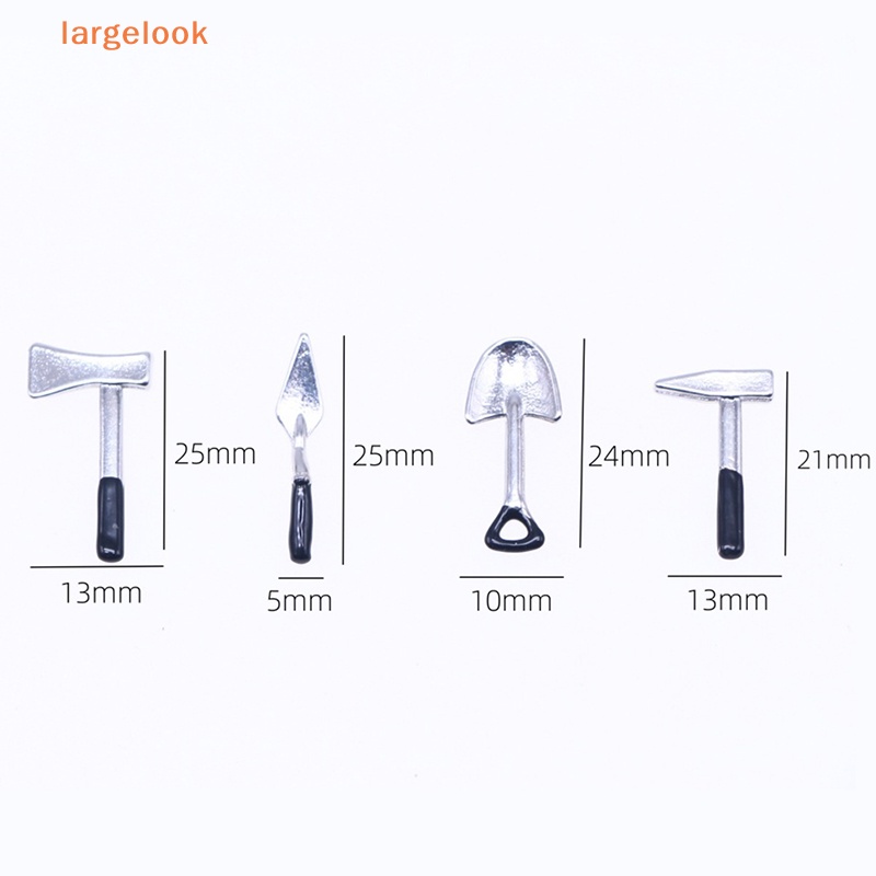 Mô Hình Nhà Búp Bê Mini Bằng Hợp Kim Dùng Trang Trí Tiểu Cảnh Sân Vườn