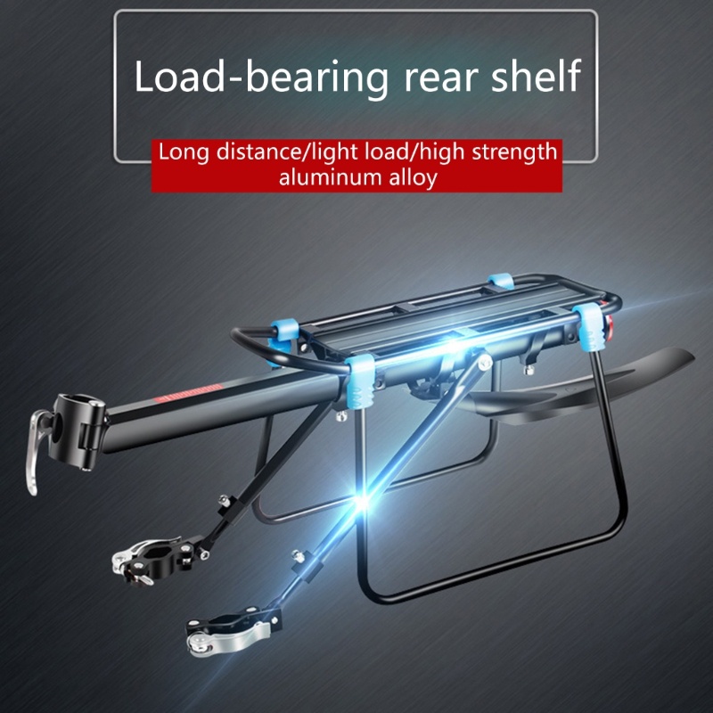 Giá Đỡ Hành Lý Bằng Hợp Kim Nhôm Tháo Gỡ Nhanh Cho Xe Đạp