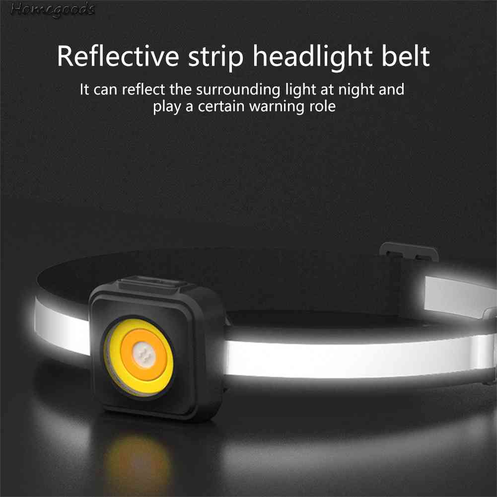 Đèn LED Đeo Trán COB 3 Chế Độ 2023 Mới Dùng Cắm Trại / Leo Núi / Hoạt Động Ngoài Trời