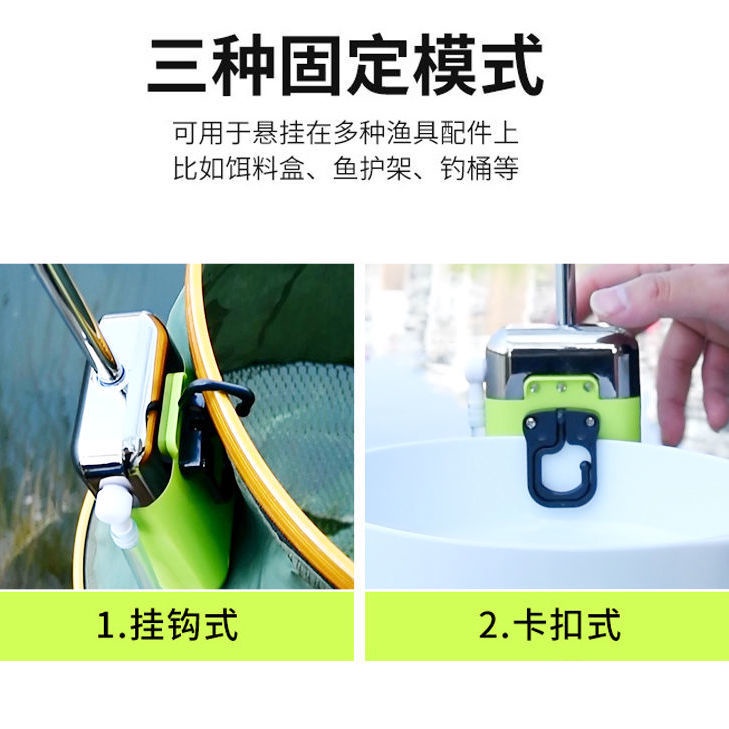 Máy Bơm Oxy Tự Động Cầm Tay Dùng Để Bơm Nước Khi Câu Cá