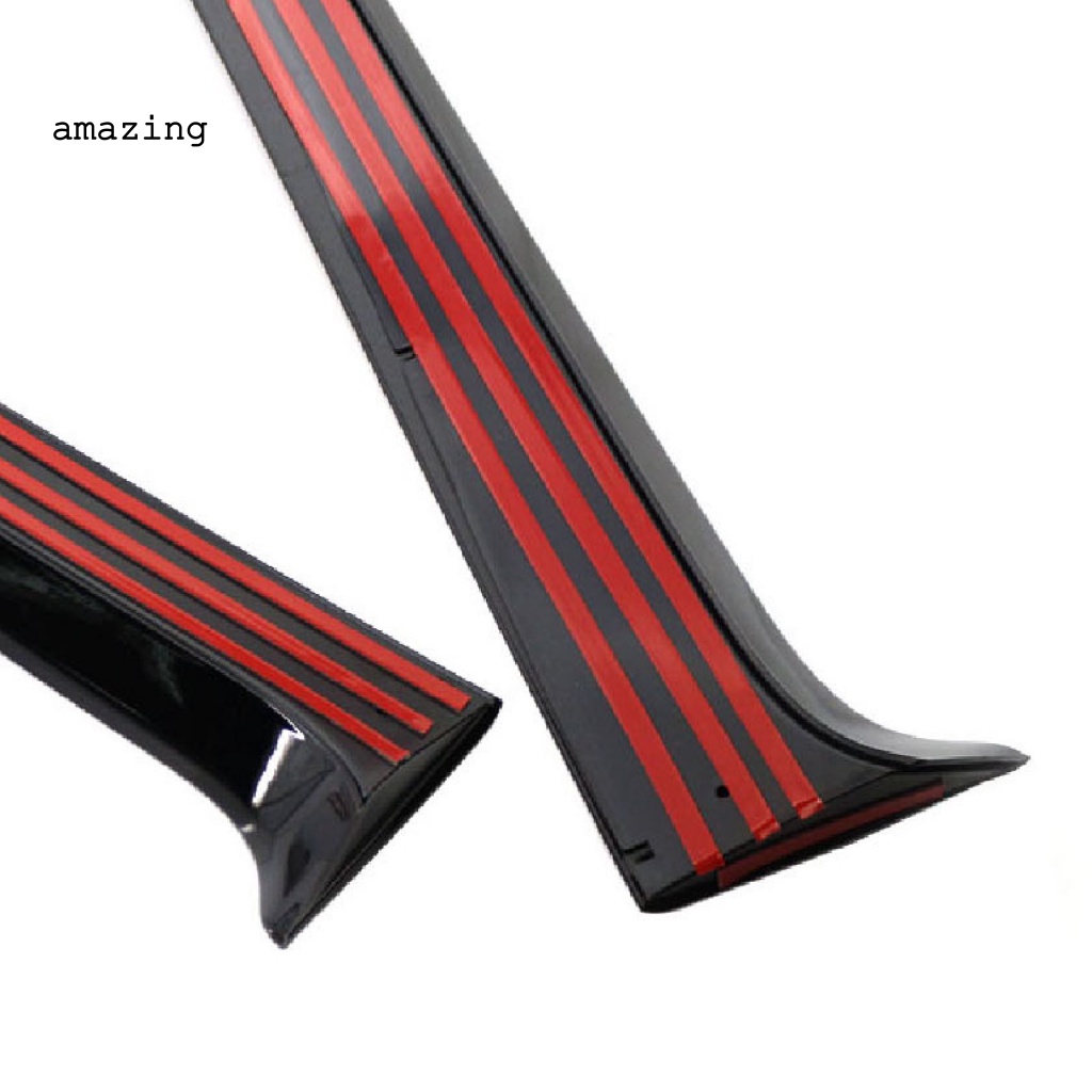 Set 2 Cánh Gió Màu Đen Bóng Chống Ăn Mòn Chống Ăn Mòn Cho VW Golf 7 Wagon 14-17