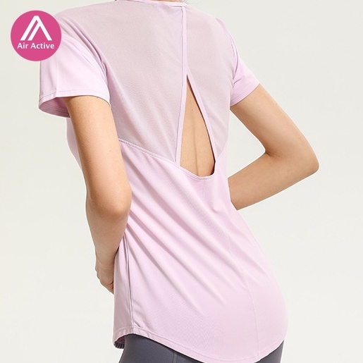 Áo Thun Thể Thao Yyd079 Phối Lưới Thoáng Khí Nhanh Khô
