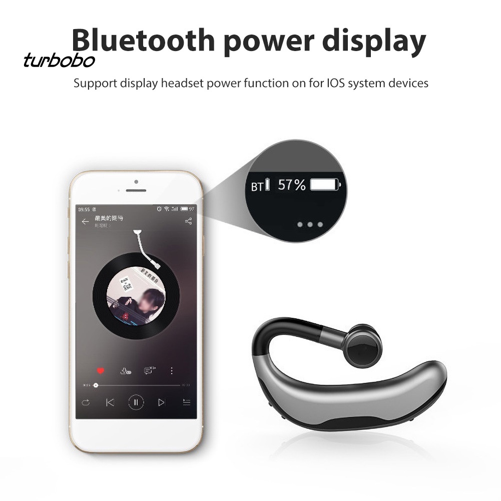 1 Tai nghe không dây f600 Móc Vành Tai Phong Cách Thể Thao