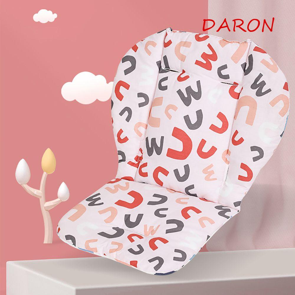 Đệm Lót Xe Đẩy Em Bé In Họa Tiết Hoạt Hình Động Vật Phối Sọc Cầu Vồng Giặt Được Tiện Dụng