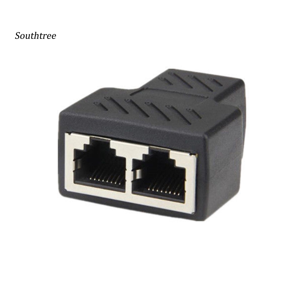 Đầu Nối Chia Cổng Mạng Lan Ethernet 1 Sang 2 Cho RJ45