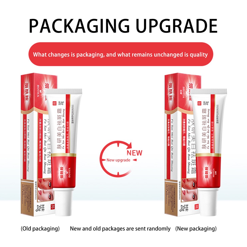 Kem Làm Trắng Da 20g Giúp Xóa Mờ Vết Thâm Hiệu Quả