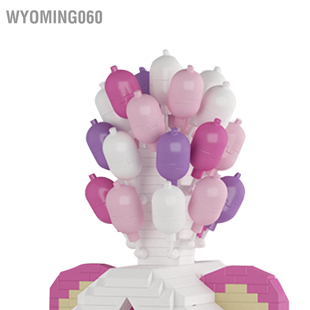 Wyoming060 Micro Xây Dựng Đồ Chơi 3D Mini Khối Bóng Nhà Lắp Ráp Tự Làm Xếp Hình Bộ Cho Trẻ Em 3999 Miếng