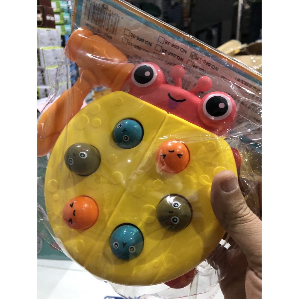 Đồ chơi đập chuột hình Bọ Rùa, Trứng Khủng Long, Pikachu cho các bé yêu