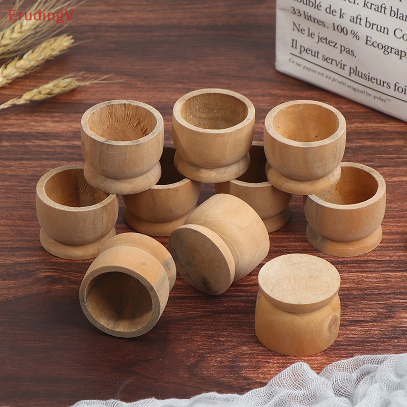 Set 10 Khay Gỗ Đựng Trứng Gọn Nhẹ Cho Nhà Bếp