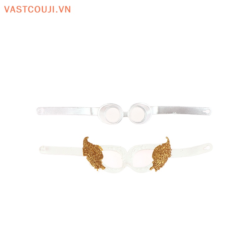 Mặt Nạ Búp Bê VASTJI Mini Đính Lông Vũ Dùng Để Trang Trí Tiệc Hóa Trang