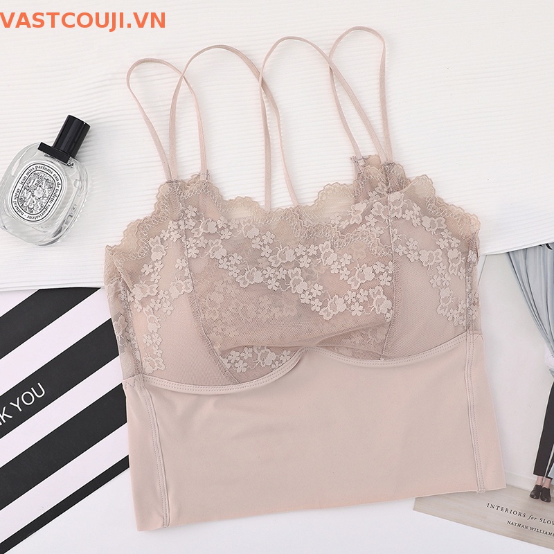 Áo Lót Ren Lưới Có Mút Nâng Ngực Quyến Rũ Cho Nữ
