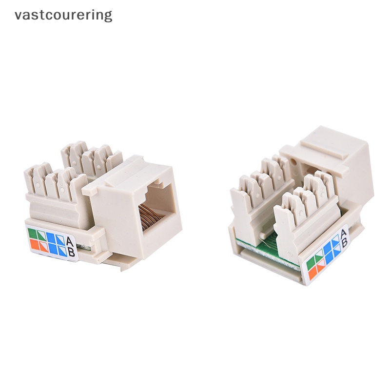 Giắc Nối Mạng RJ45 CAT5 RJ45 CAT5 Chất Lượng Cao  Giắc Cắm Và Đục Lỗ CAT5 RJ45 CAT5 Ethernet RJ45 Màu Trắng  Dụng Cụ Đục Lỗ Chuyên Dụng Cho Cat5 RJ45 RJ45