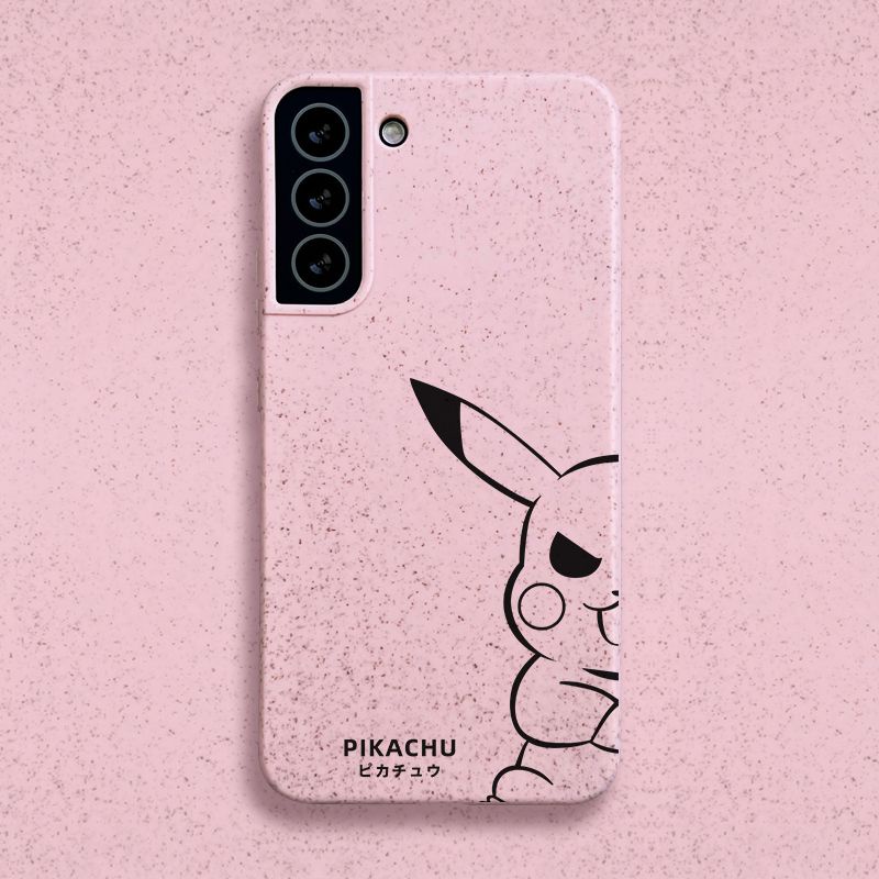 Hoạt Hình Ốp Điện Thoại Hình Pikachu Cho Samsung S23 Ultra S23 + S22 Ultra Galaxy S22 Plus S21 FE S20 A12 A13 A14 A52 A53 A54 A72