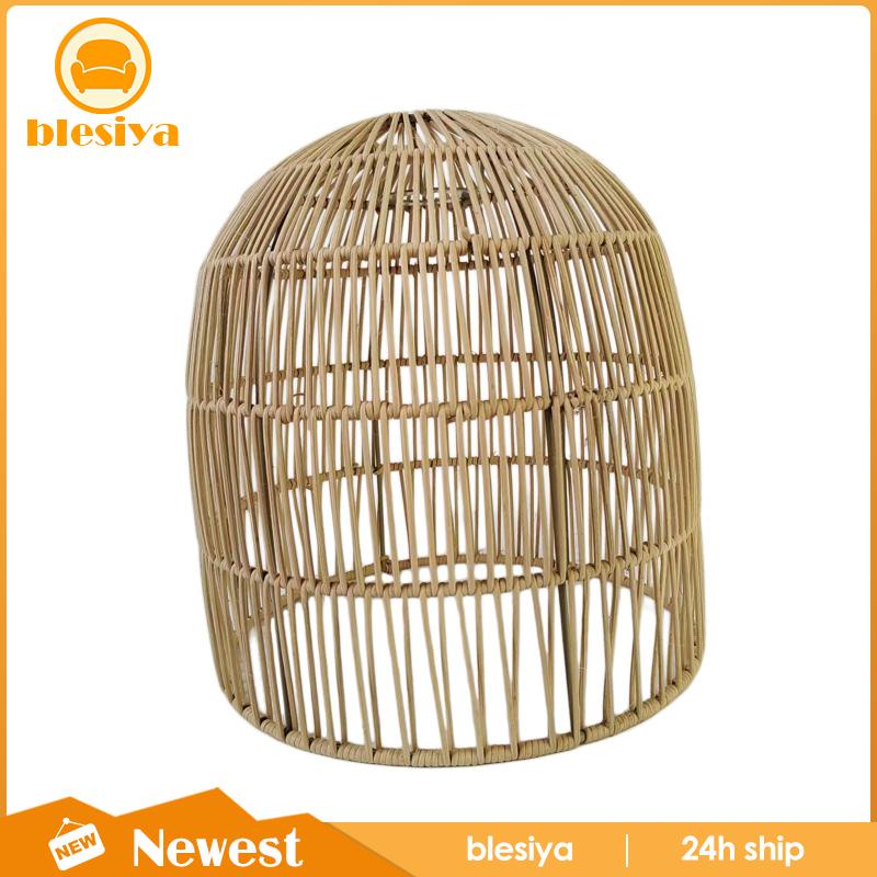 [Blesiya] Chụp Đèn Treo Trần Nhà Bằng Mây Thủ Công Trang Trí Nội Thất