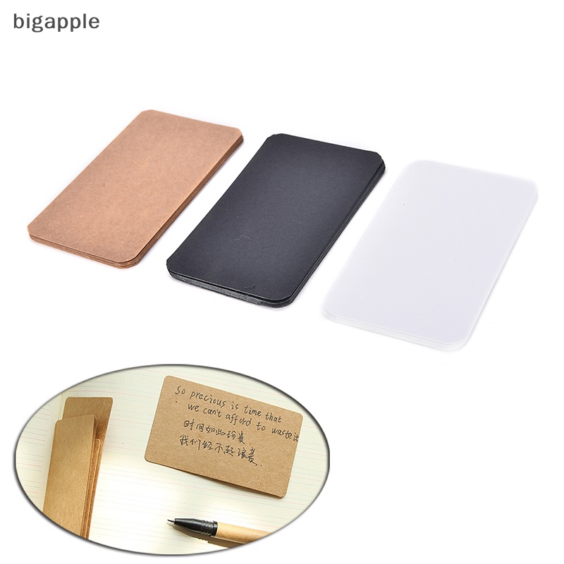 Set 100 Thẻ Tên 90X53Mm Bằng Gỗ Trơn Tiện Dụng