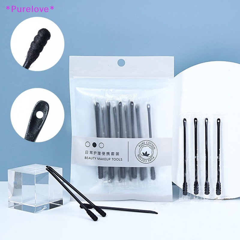 Hộp 30 Que Tăm Bông Cotton Mềm Mại Loại Bỏ Mụn Đầu Đen Mới