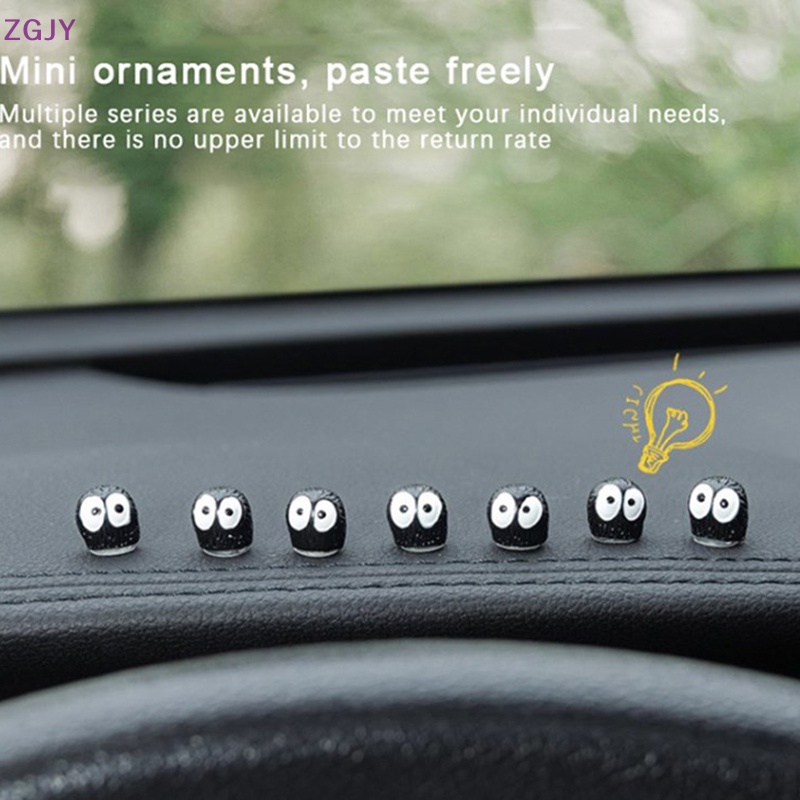 Set 11 Phụ Kiện Trang Trí Nội Thất Xe Hơi Dễ Thương Mới