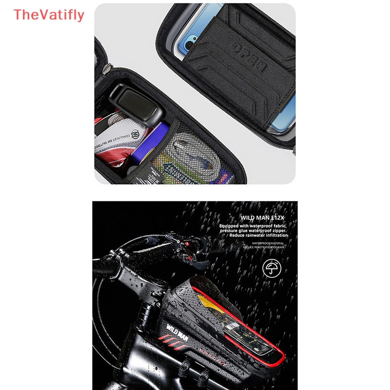 Túi Đựng Điện Thoại Chống Thấm Nước Gắn Khung Xe Đạp Tiện Lợi