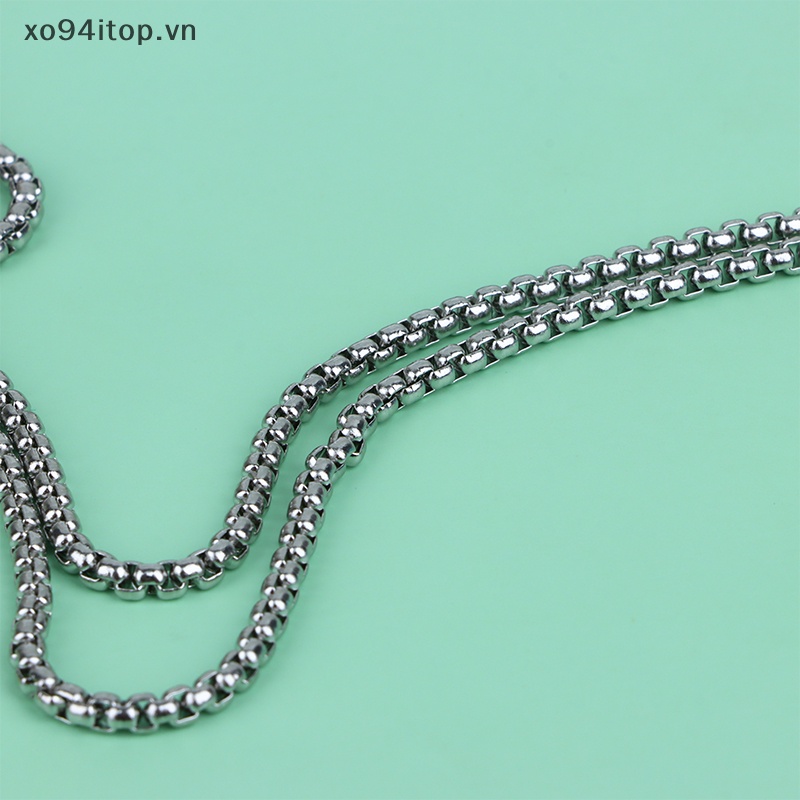 Dây Đeo Cổ Bằng Silicon Có Vòng Kim Loại Chống Bụi Cho XOITOP