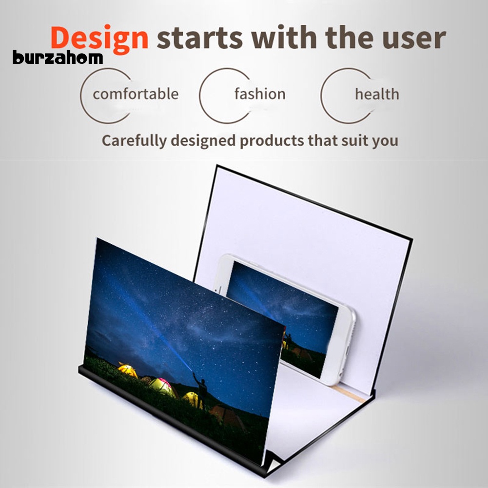 Giá Đỡ Phóng To Màn Hình 3D 8inch Có Thể Gấp Gọn Tiện Dụng